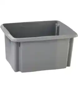 keeeper Dreh- und Stapelbox 24 l, grau