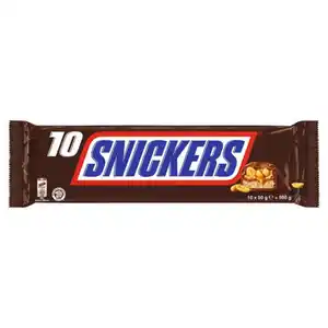 Twix - Mars - Snickers 10er-Pack, Snickers 500g
