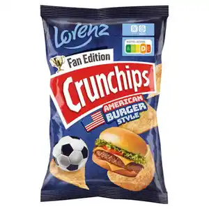 LORENZ Crunchips, Burger Style