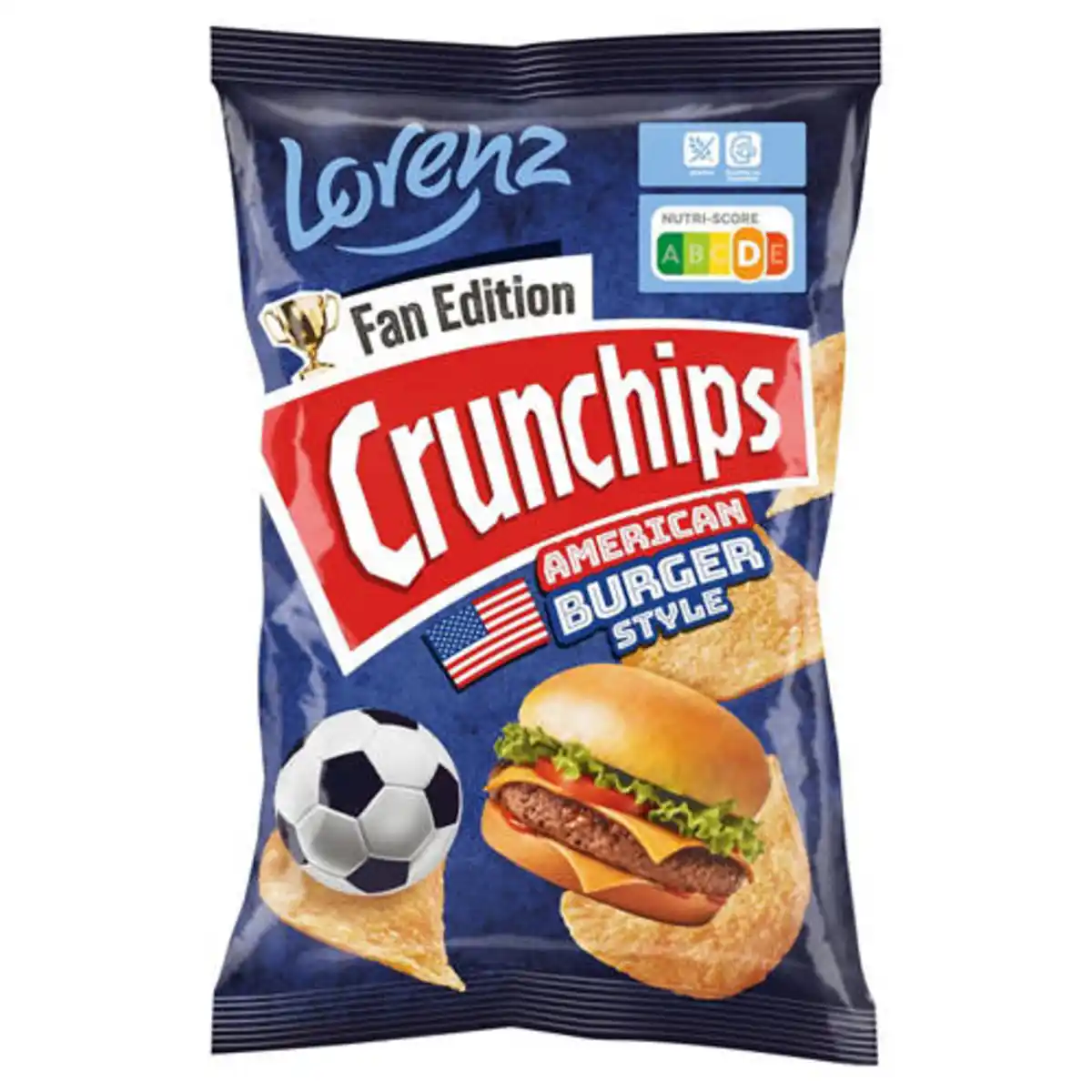 Bild 1 von LORENZ Crunchips, Burger Style