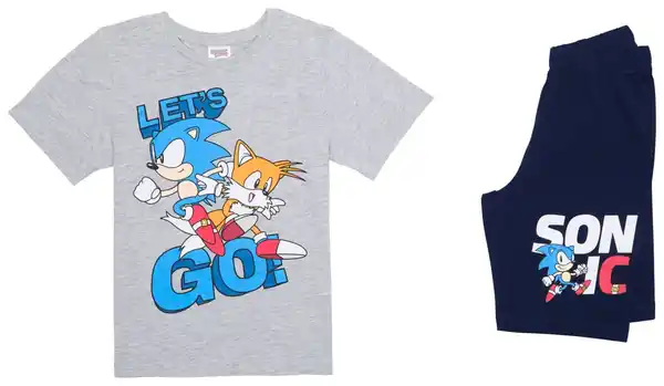 Bild 3 von Kinder-Shorty-Pyjama »Sonic«, 2-teilig