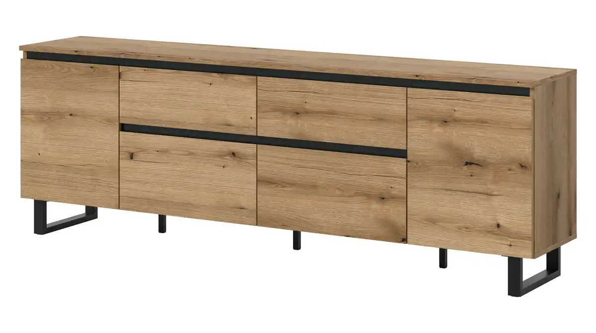 Bild 1 von TV-Lowboard Evoke Eiche - 180 cm - TOMASA