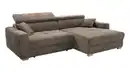 Bild 1 von Ecksofa Cord elektrisch ausfahrbar taupe 277 cm - SLIDER
