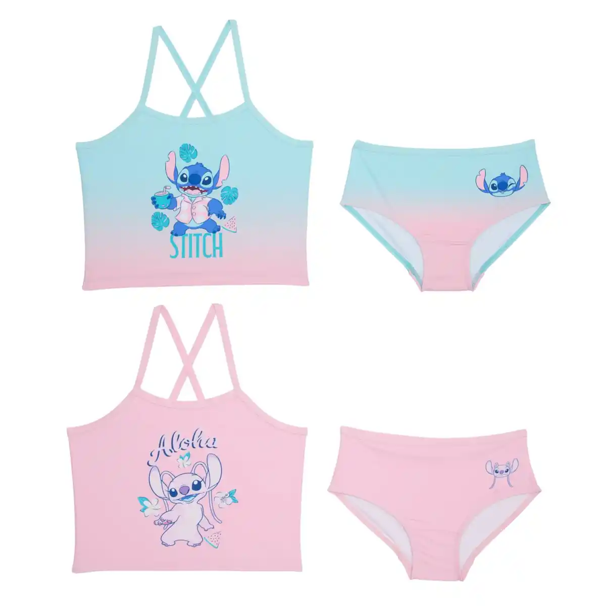 Bild 1 von Kinder-Tankini »Stitch«, 2-teilig