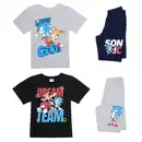 Bild 1 von Kinder-Shorty-Pyjama »Sonic«, 2-teilig