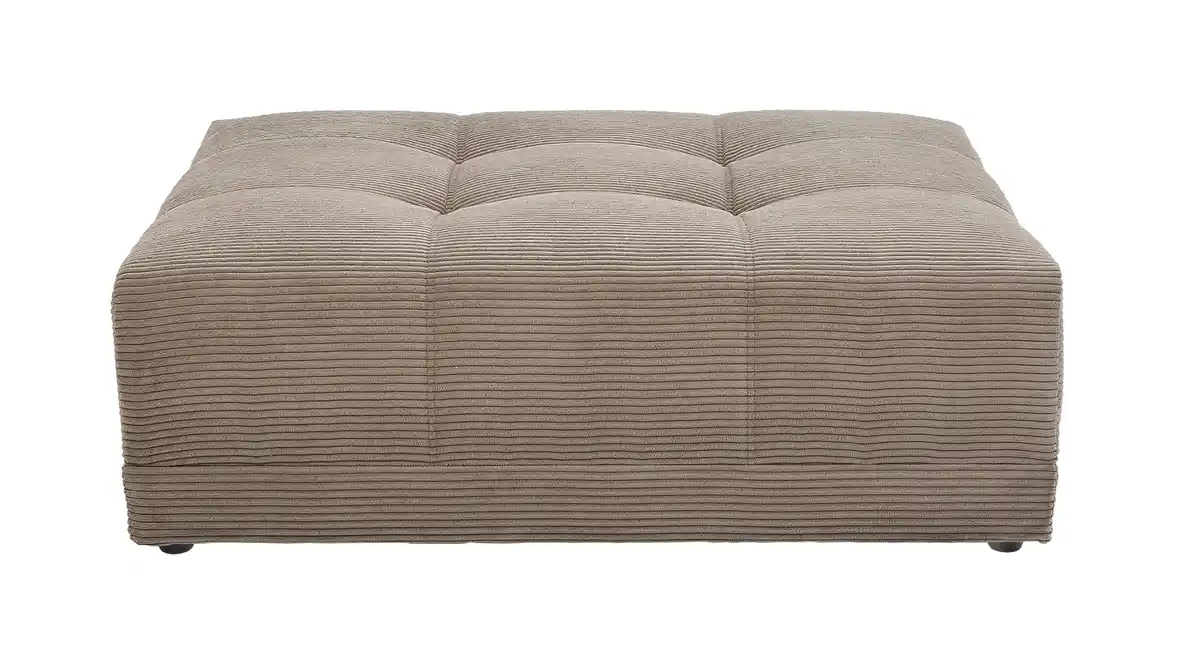 Bild 1 von Hocker Sitzhocker 126 x 125 cm Cord taupe - JANNI