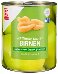 K-CLASSIC Williams-Christ-Birnen, 820-g-Dose