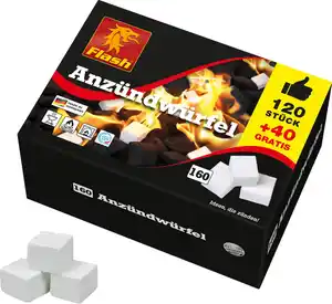 FLASH Paraffin-Anzünder, 160-St.-Packg.