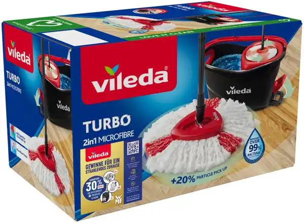 Bild 2 von VILEDA Komplett-Set »TURBO«, 3-teilig