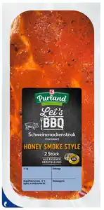 K-PURLAND Schweinenackensteak Honey Smoke Style, 750-g-Packg.