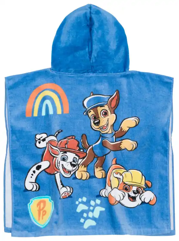 Bild 2 von Kinder-Poncho »Paw Patrol«