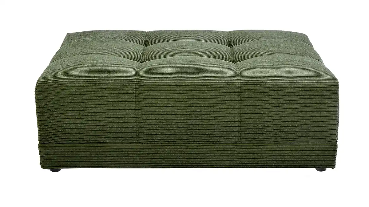 Bild 1 von Hocker Sitzhocker 126 x 125 cm Cord grün - JANNI