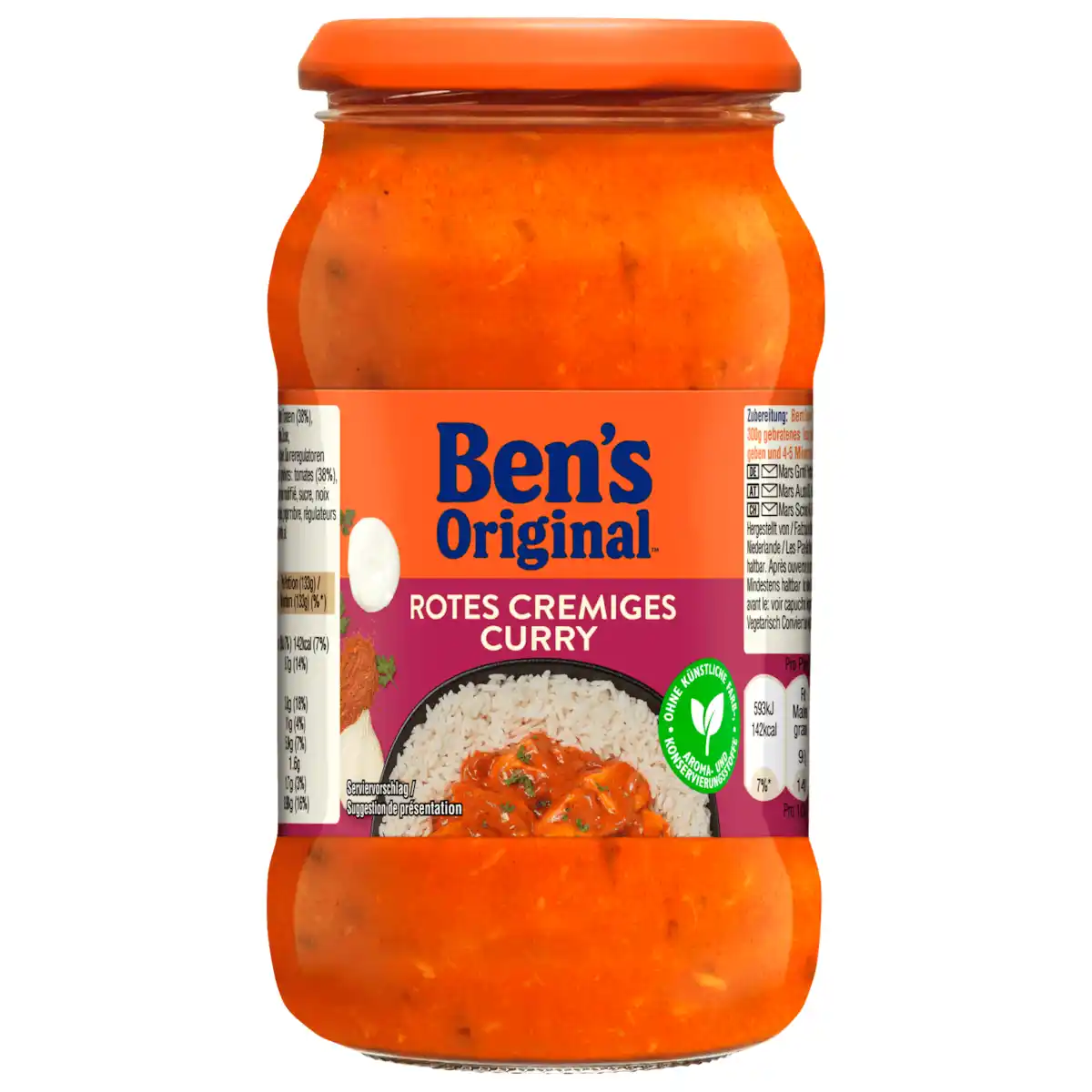 Bild 1 von Ben's Original Sauce Indisch Rotes Curry 400g