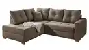 Bild 1 von Ecksofa Cord taupe 228 cm - Schlaffunktion Bettkasten - HEIDELBERG