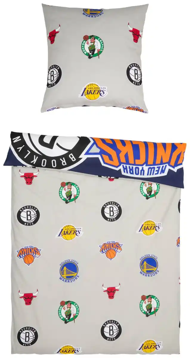 Bild 2 von Bettwäsche-Set »NBA«, 2-teilig