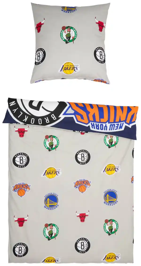 Bild 2 von Bettwäsche-Set »NBA«, 2-teilig