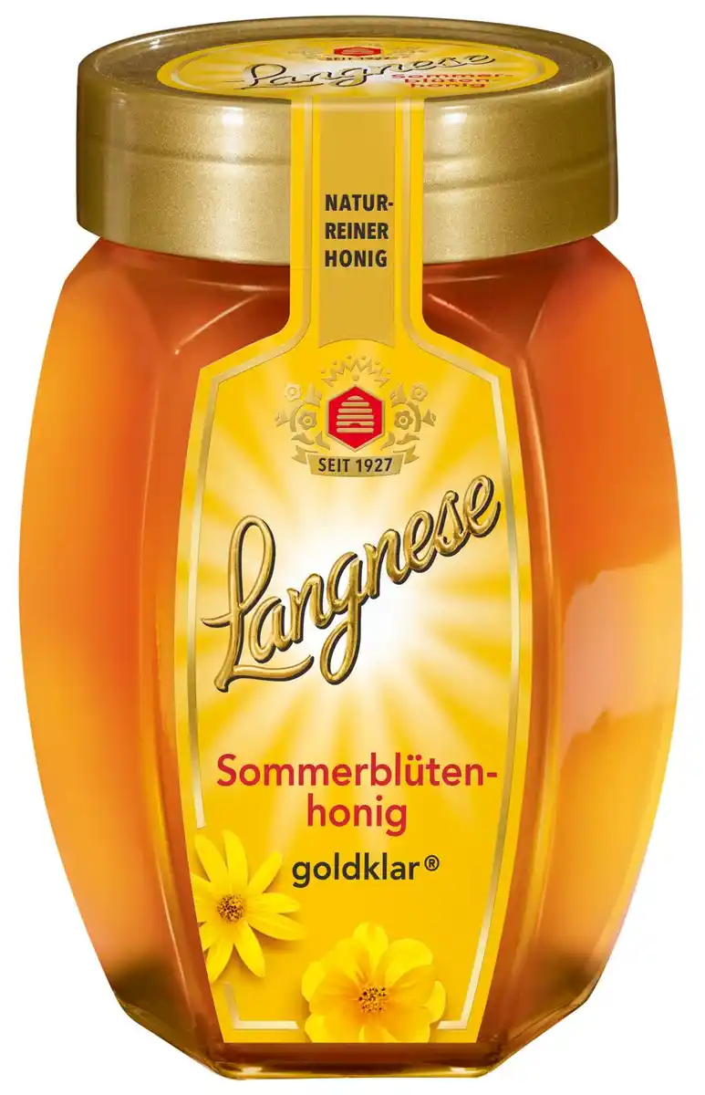 Bild 1 von LANGNESE Sommerblüten- oder Landhonig, 375-g-Glas