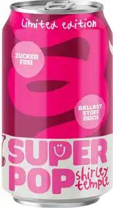 SUPER POP Limonade, 0,33-l-Dose