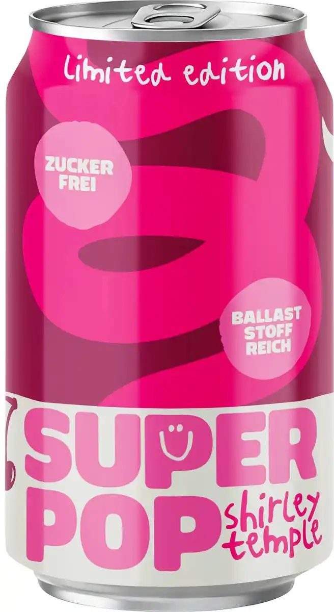 Bild 1 von SUPER POP Limonade, 0,33-l-Dose