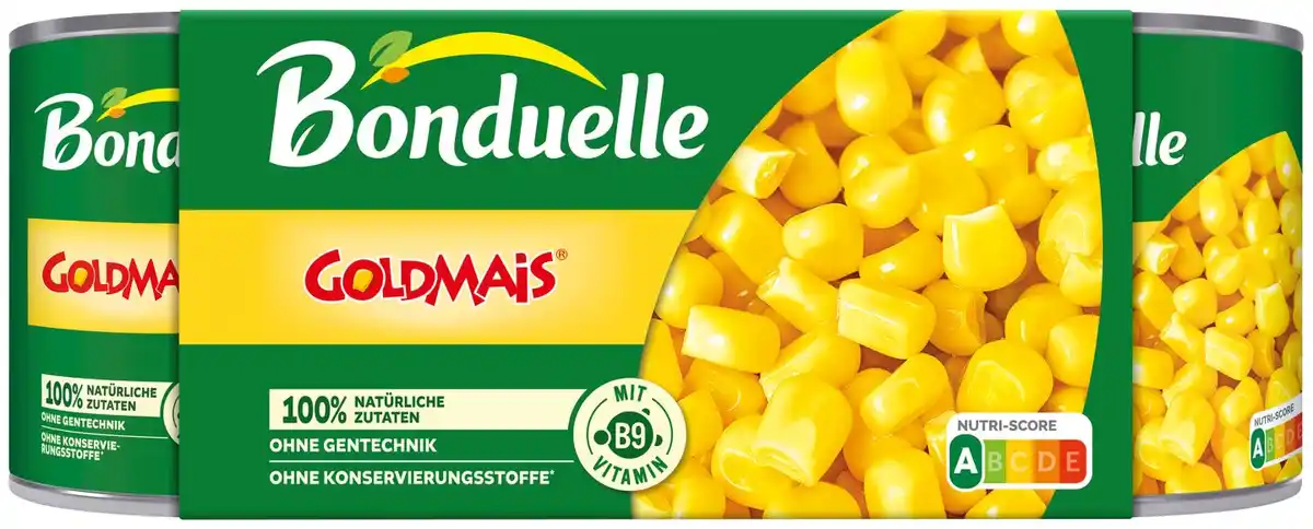 Bild 1 von BONDUELLE Goldmais, 3 x 150-g-Dose