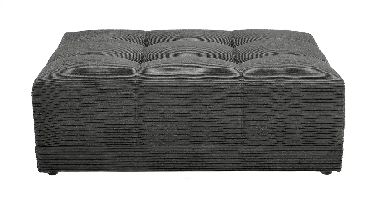 Bild 1 von Hocker Sitzhocker 126 x 125 cm Cord grau - JANNI