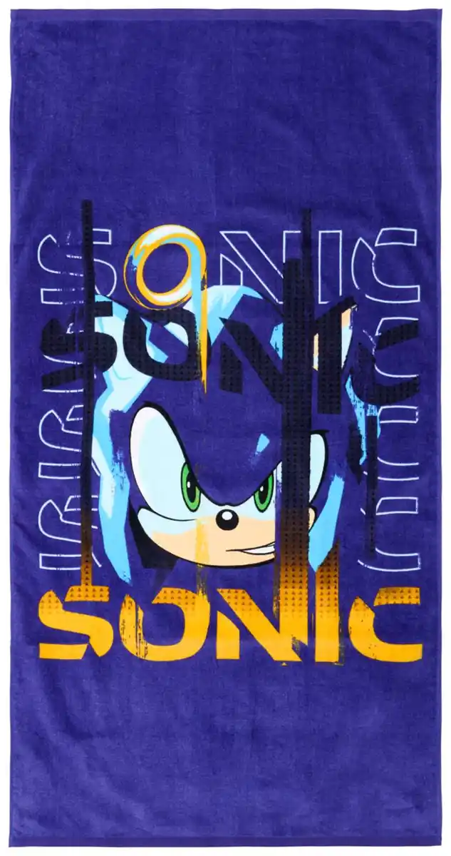 Bild 2 von Strandhandtuch »Sonic«