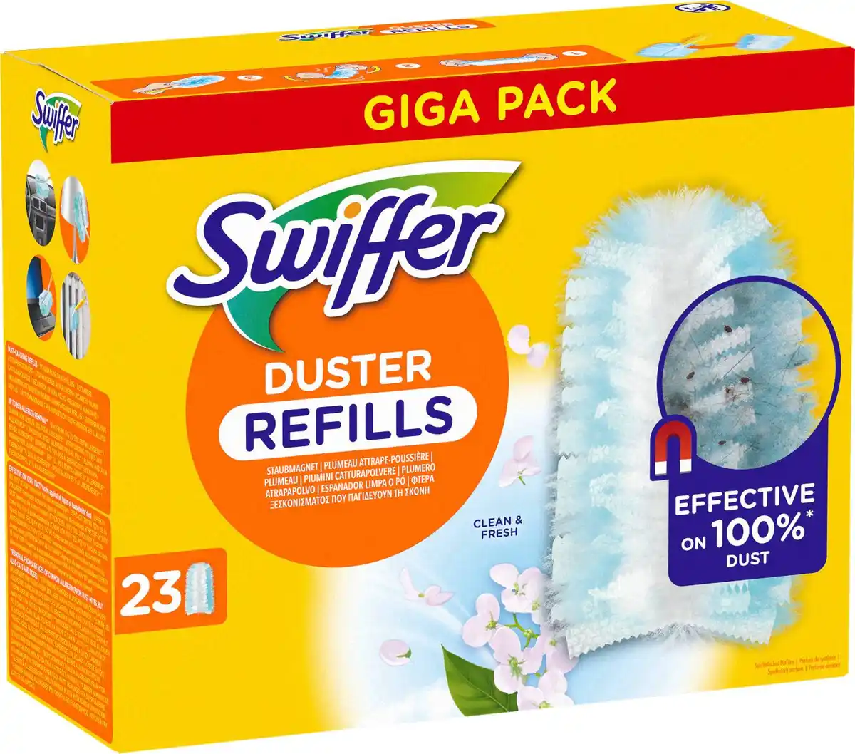 Bild 1 von SWIFFER Staubmagnet-Tücher mit Duft, 23-St.-Packg.