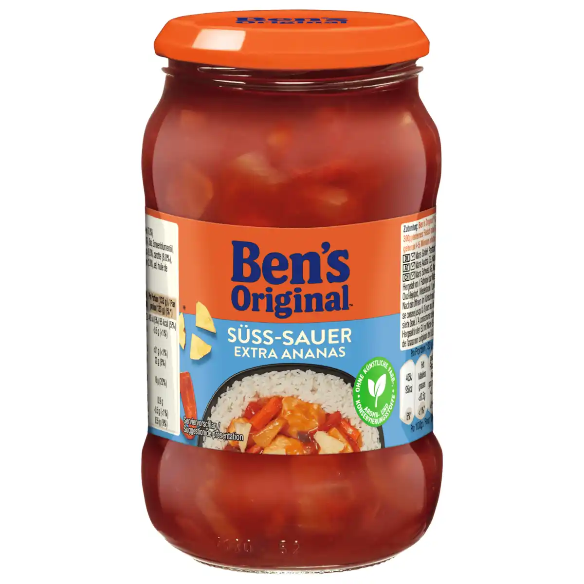 Bild 1 von Ben's Original Sauce süß-sauer extra Ananas 400g