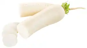 Ital. Rettich weiß, lose, Stück