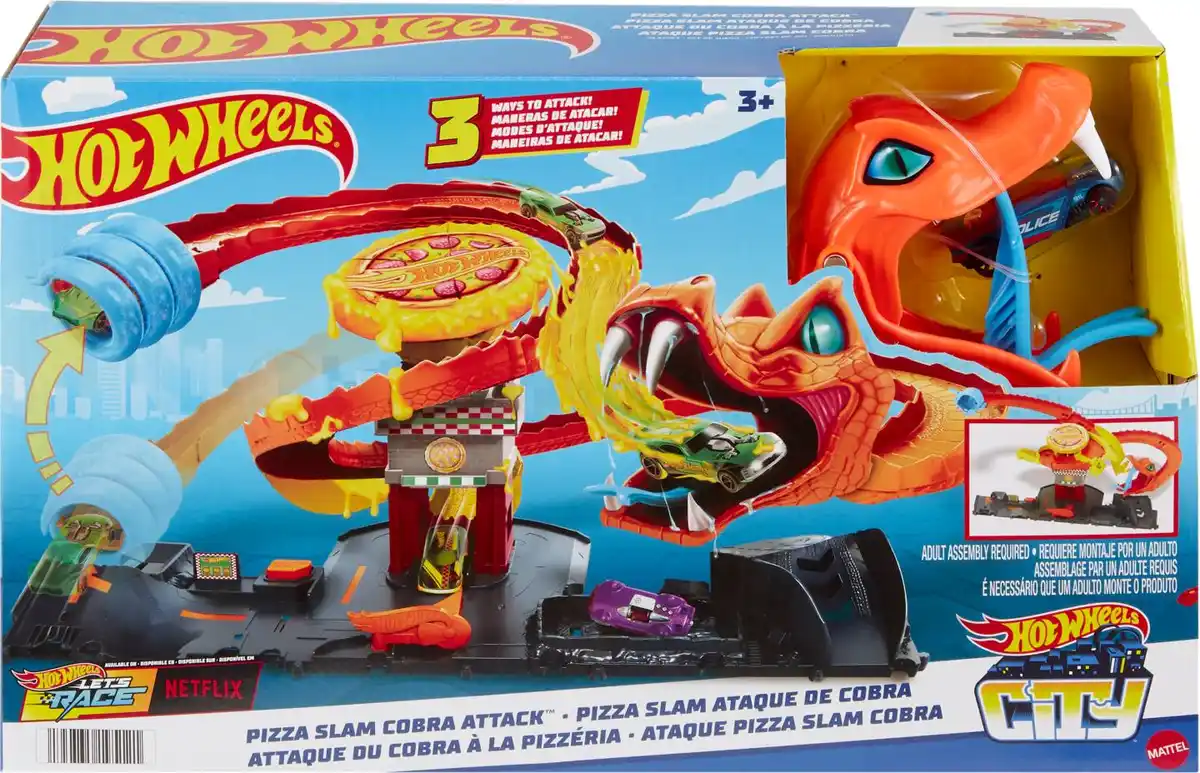 Bild 1 von MATTEL HOT WHEELS Pizza Race Cobra Attack