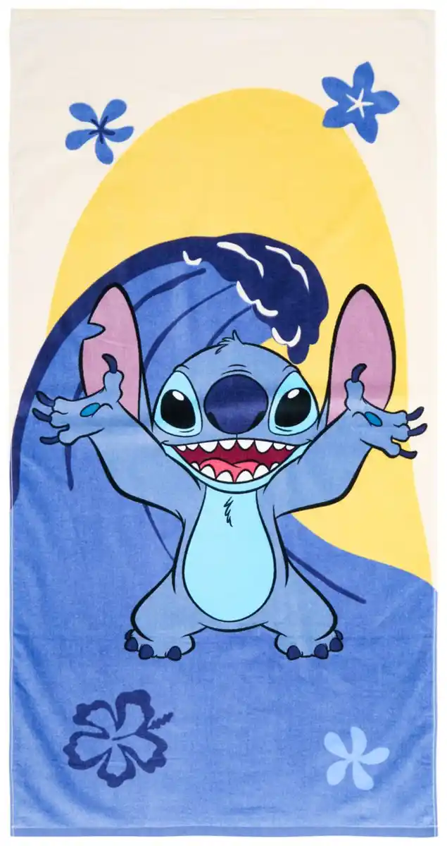 Bild 2 von Strandhandtuch »Stitch«