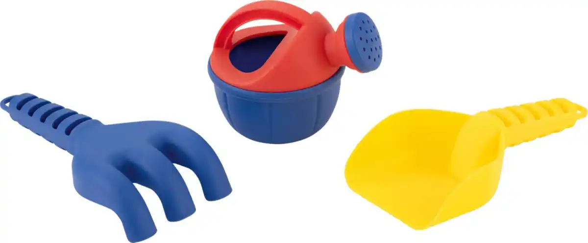 Bild 1 von LUPILU® Gießkanne mit 2 Sandwerkzeugen, 3-teilig