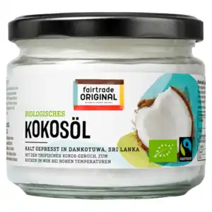 Fairtrade Original Bio Kokosöl kaltgepresst 300ml