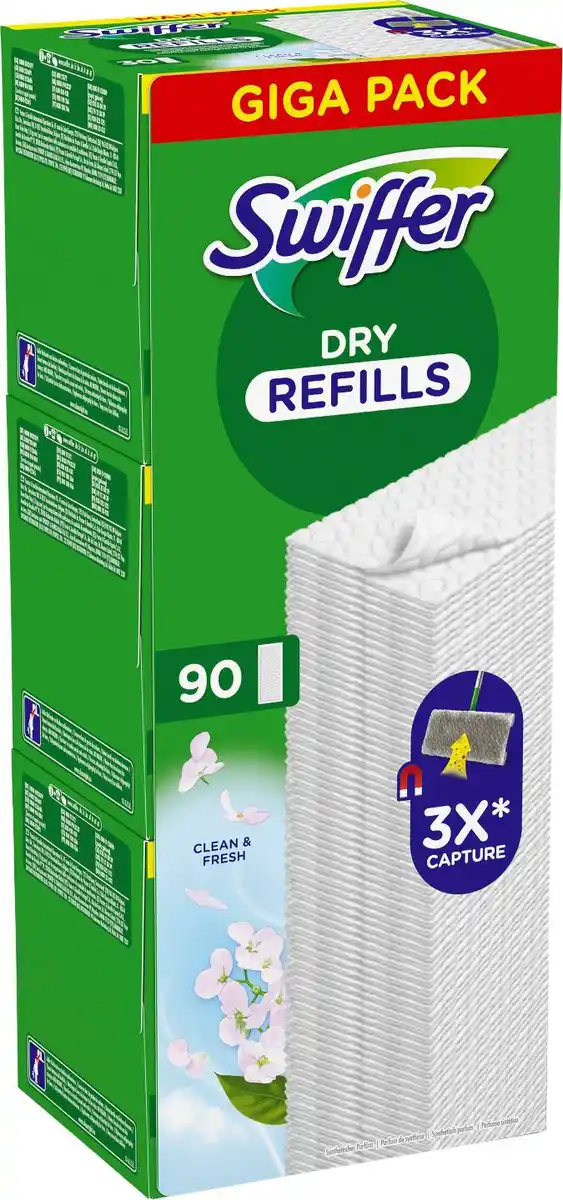 Bild 1 von SWIFFER Bodentücher mit Duft, 90-St.-Packg.