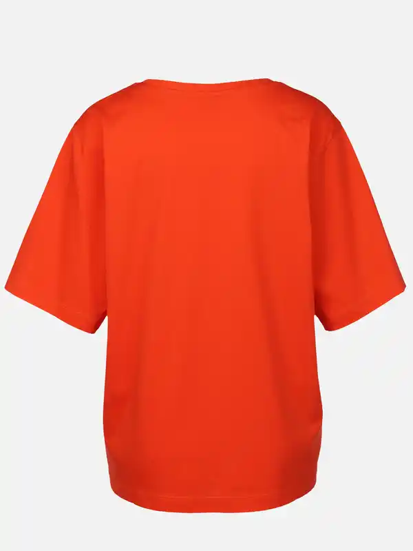 Bild 2 von Damen T-Shirt mit Rundhalsausschnitt Orange
