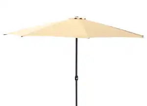 Alu-Sonnenschirm mit Kurbel