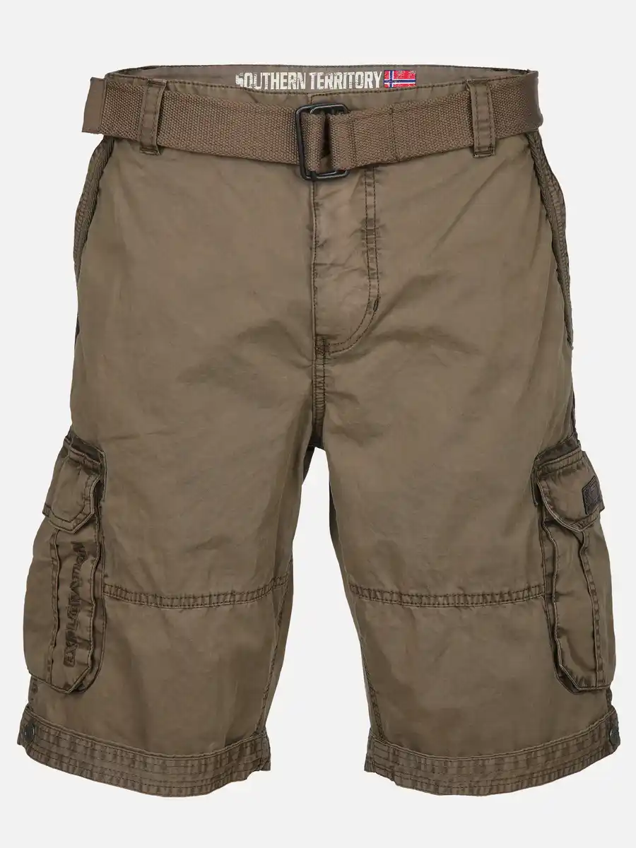 Bild 1 von Herren Cargoshort im Used Look Braun