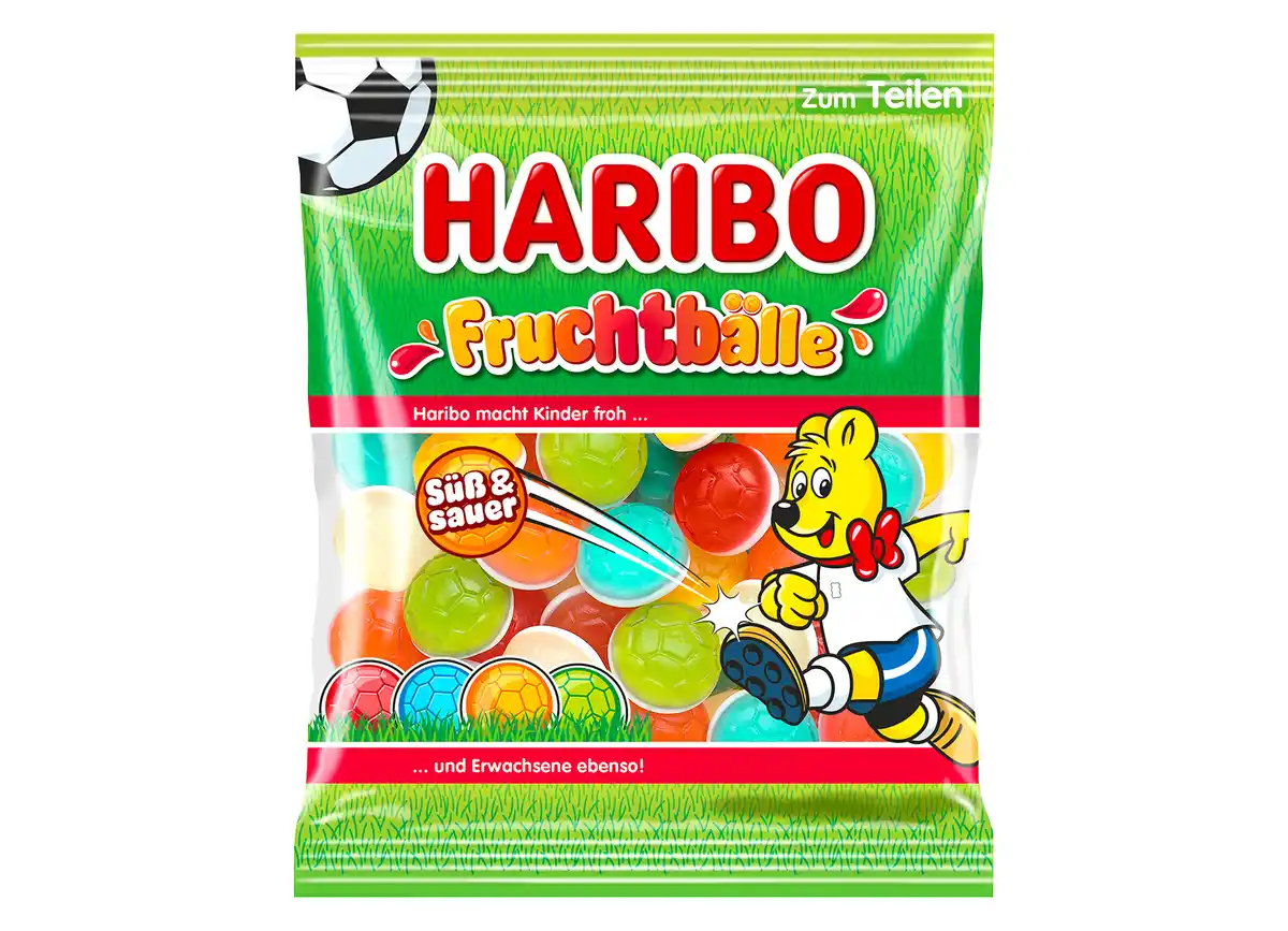 Bild 1 von Haribo Fruchtbälle süß-sauer