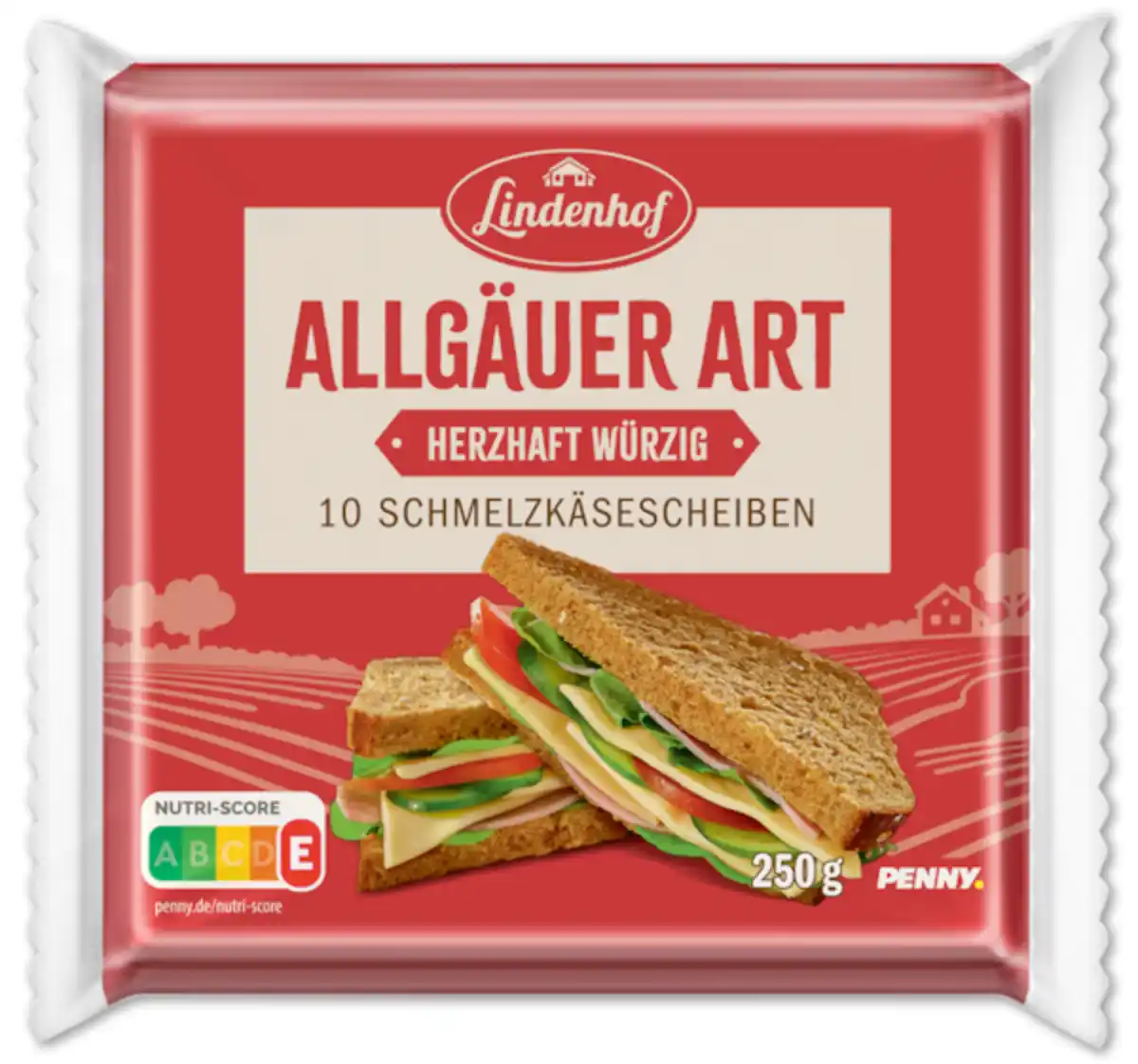 Bild 1 von LINDENHOF Schmelzkäsescheiben