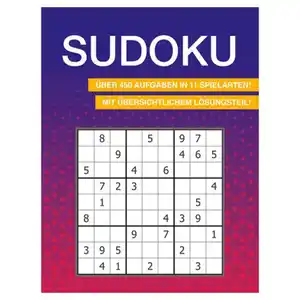 Rätselheft, Sudoku
