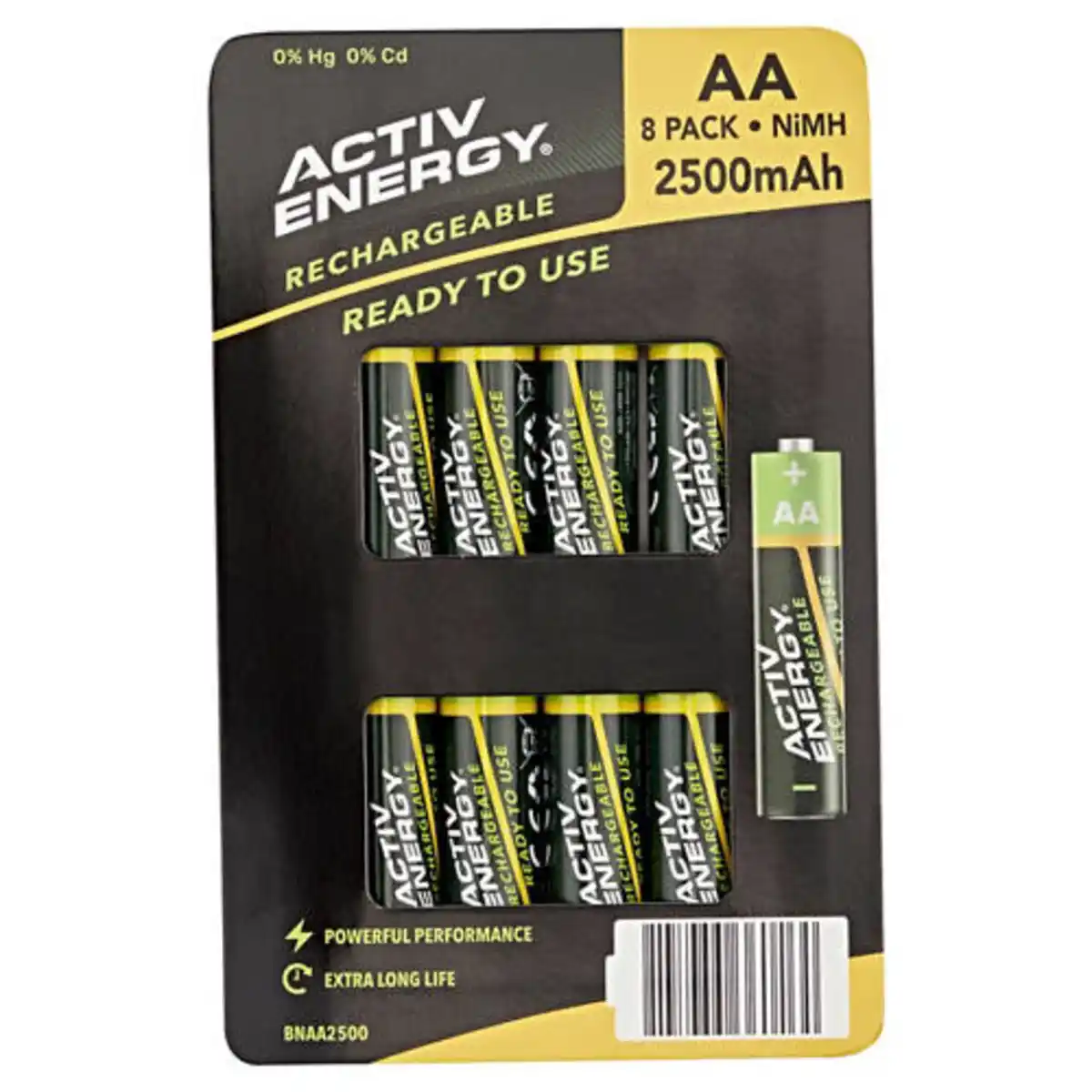 Bild 1 von ACTIV ENERGY Ready to Use Akkus, AA