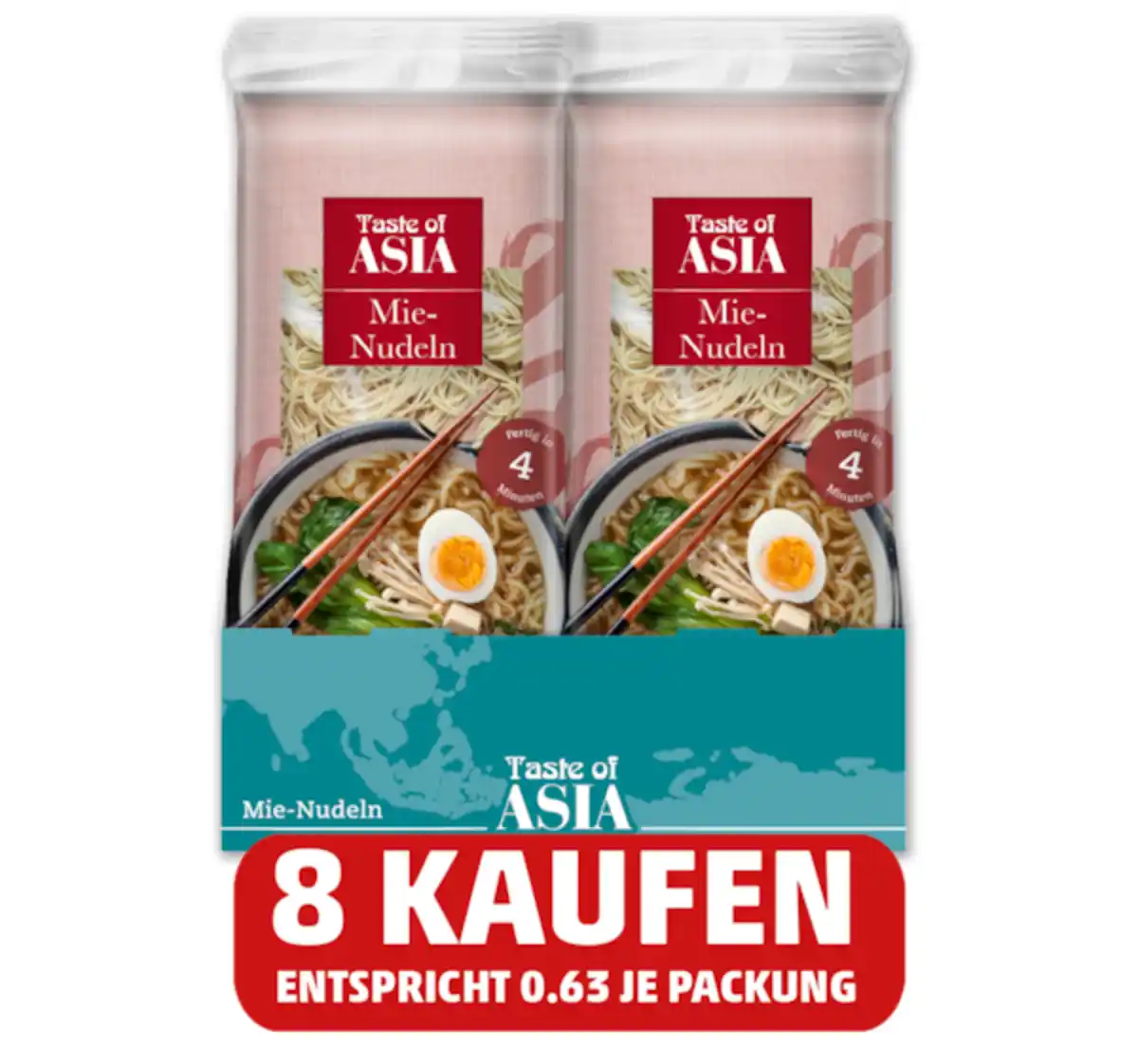 Bild 1 von TASTE OF ASIA Mie-Nudeln