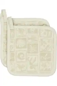 Topflappen - Beige, Beige, One size