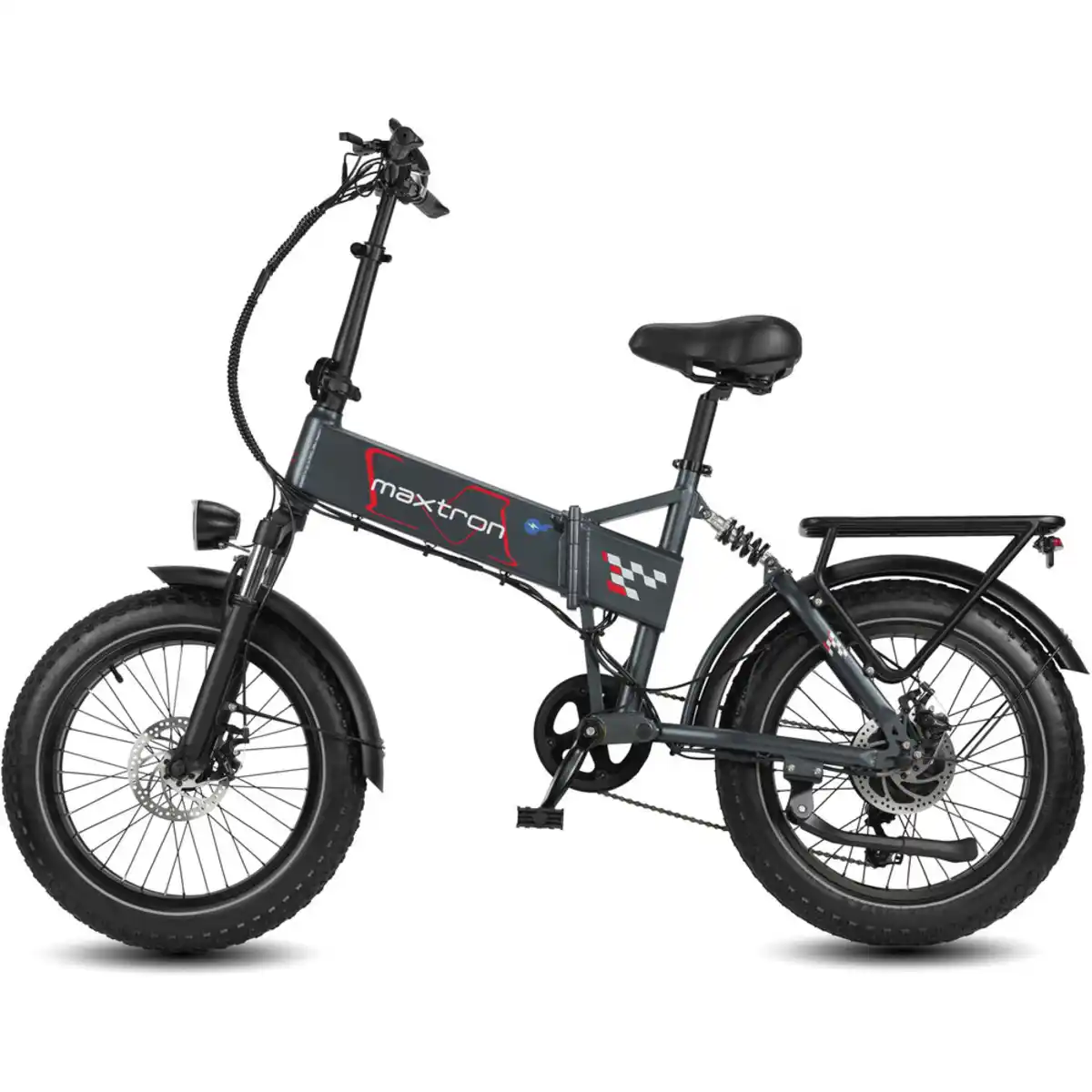 Bild 1 von Falt-E-Bike Maxtron "Polaris" 20" dunkelgrau