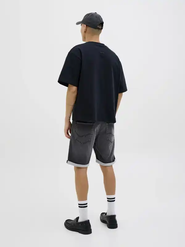 Bild 2 von Jack & Jones JJIRICK Jeansshorts Schwarz