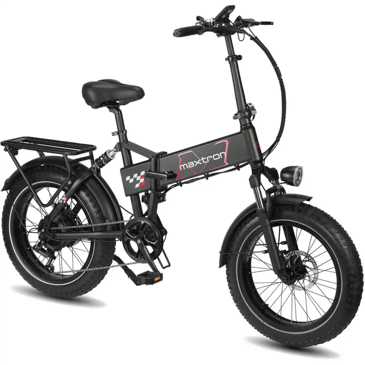 Bild 1 von Falt-E-Bike Maxtron "Polaris" 20" schwarz