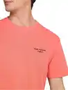 Bild 2 von Herren T-Shirt in melierter Piqué-Optik Rot