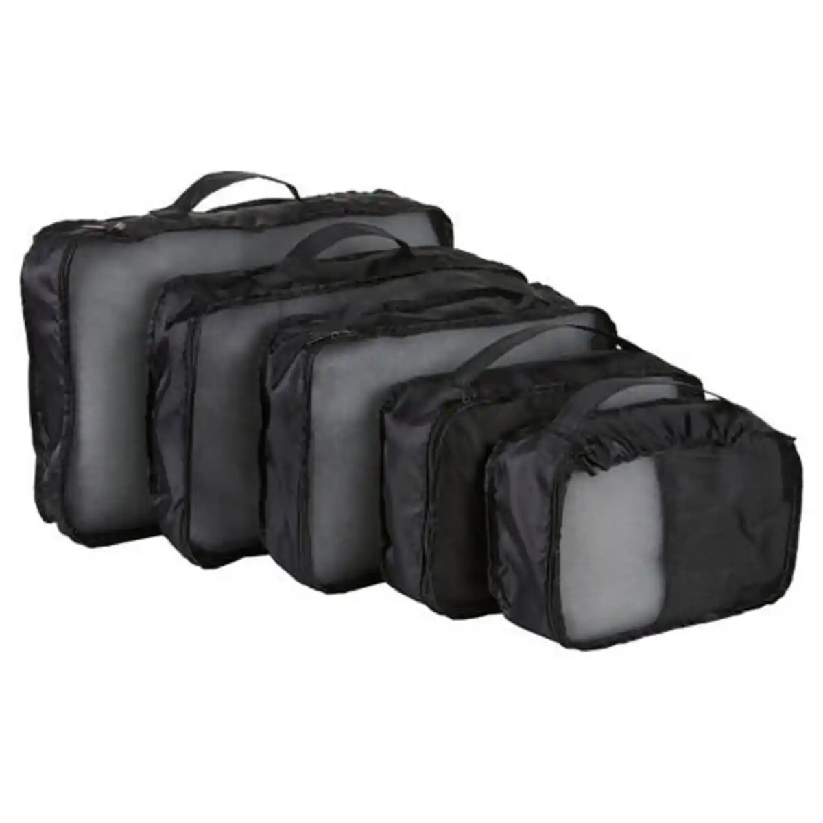 Bild 1 von LIVE IN STYLE Reise-Packtaschen-Set, Beutelset, Schwarz