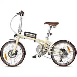 Falt-E-Bike Maxtron "Smart 20" 20" creme-weiß