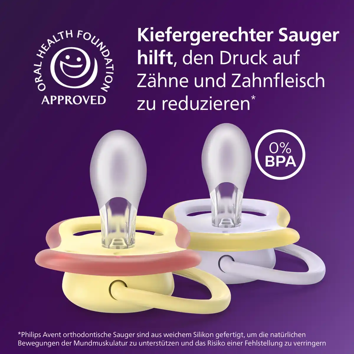 Bild 3 von PHILIPS AVENT ultra air Schnuller Vogel & Schmetterling 0-6 Monate